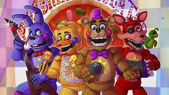 Плакат 5 Ночей с Фредди Five Nights at Freddy's ФНАФ Аниматроники №30 А4|Наклейки на стену| |