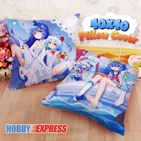hobby express new bilibili 22 33 bilibili 40x40cm square anime dakimakura throw pillow cover fbz684