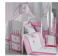 BOOM made baby baby crib bumper set of cartoon animals, baby nursery bedding for boys and girls in Turkey, anti-allergic soft co