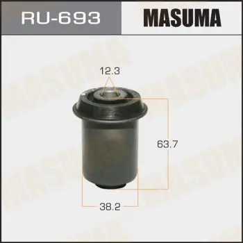 Сайлентблок MASUMA CX 7/ 9 FRONT LOW RU693|Детали амортизаторов| |