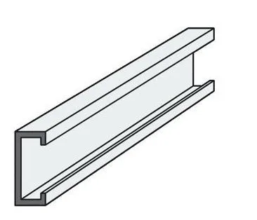 C канальный магнитный держатель для этикеток с пвх и бумагой 20 шт. в упаковке