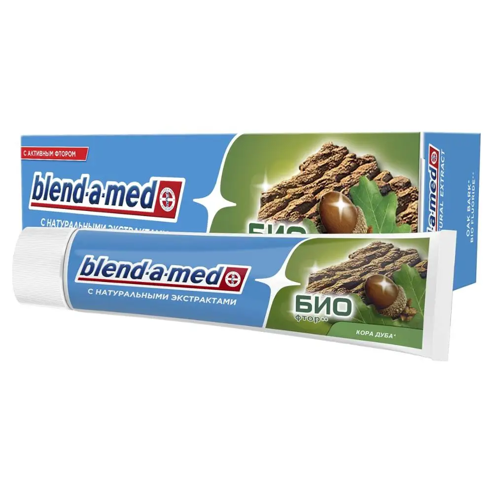 Зубная паста Blend a med БИО Кора дуба 100 мл|Зубная паста| |
