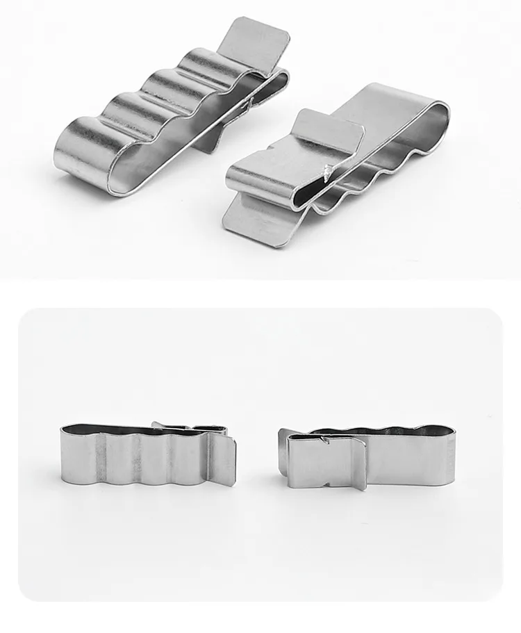 Зажим для кабеля солнечной батареи 100 шт. 4x4 мм SUS 304 нержавеющая сталь зажимы