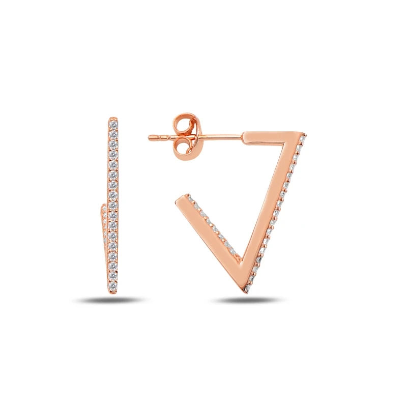 

Silver 925 Sterling Zircon Stone Earrings