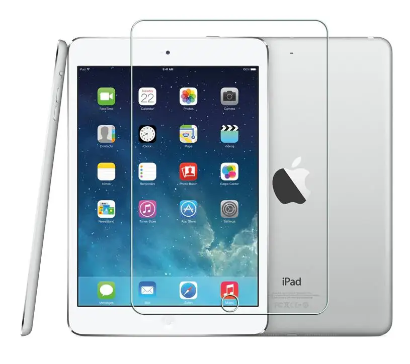 Закаленное стекло для ipad 11 2021/10.5/10.2/9.7/mini 6 50 шт. Защита экрана air 4/2/3 протектор в