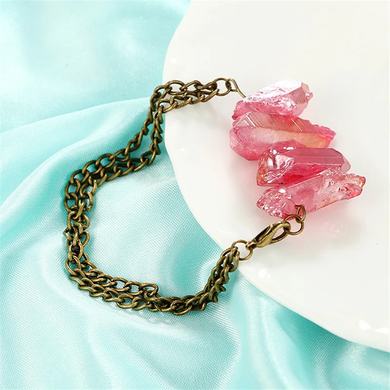 Винтажный примитивный национальный ветер новый натуральный камень кристалл