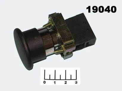 Кнопка 3SA8-BC21 черная без фиксации