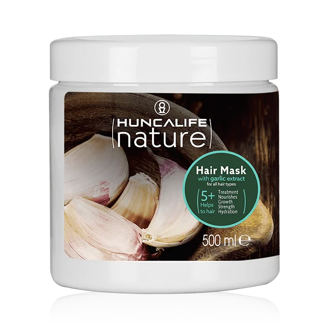 Натуральная чесночная маска для ухода за волосами | 500 мл Женские длинные волосы