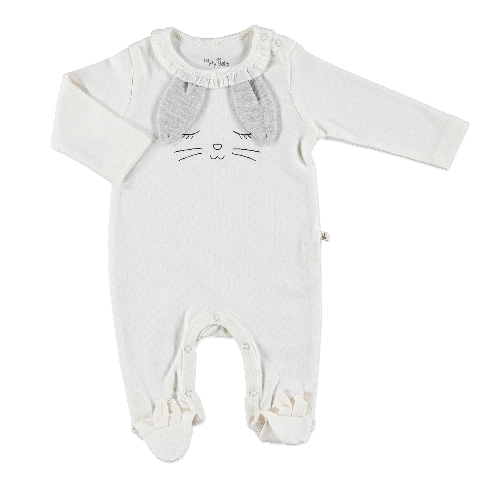 Комбинезон ebebek For My Baby с ушами кроликами| |