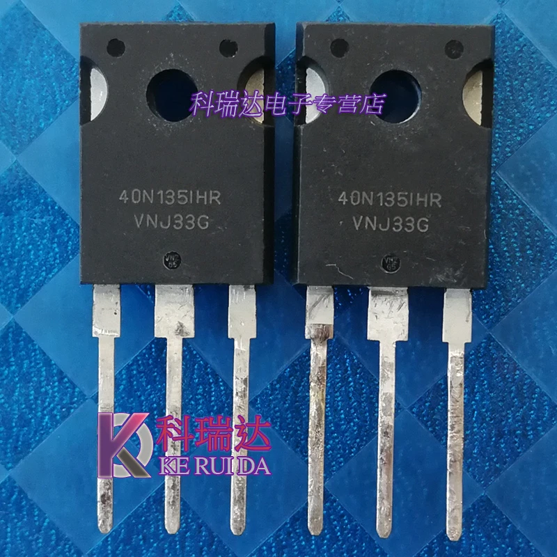 

Scatter new 40N135IHR 40A 1350V TO-247 induction cooker IGBT field effect single tube 10PCS -1lot