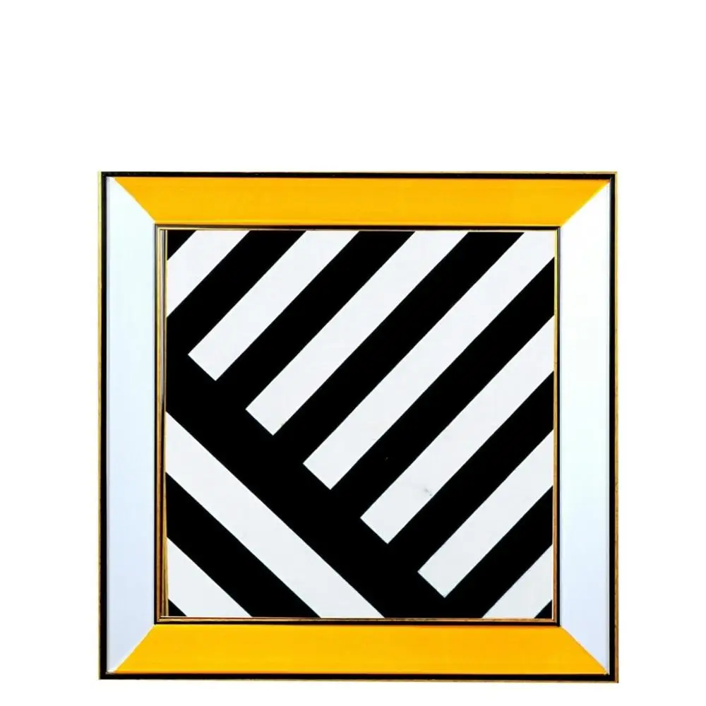 

Canvas Print Glass Acrylic Metallic Framed Black White