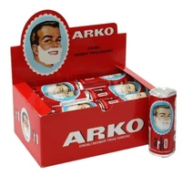 arko men stick rolon shaving soap 75 g x 10 pcs barbers choice traditional shaving beard male care set body blade hair shaver