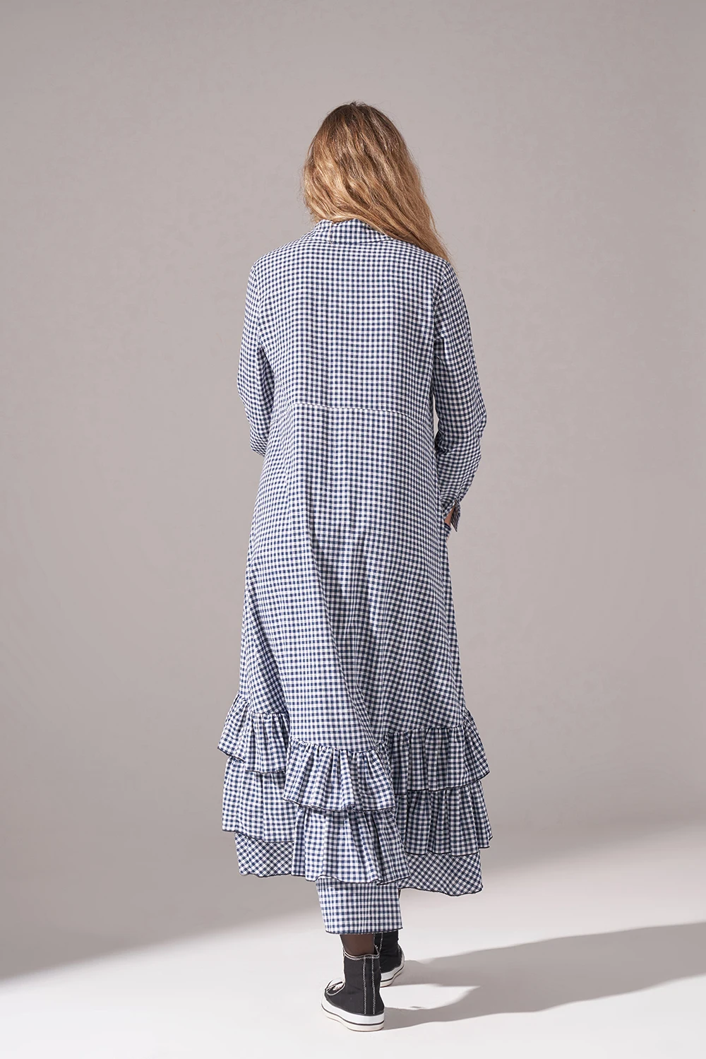 

Plaid Frilly Dress