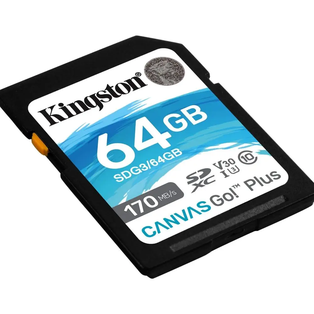 Flash card SDXC 64GB Kingston UHS-I class U3 V30 reading: 170мб/S recording: 70мб/with sdg3/64GB USB flash drive pen |