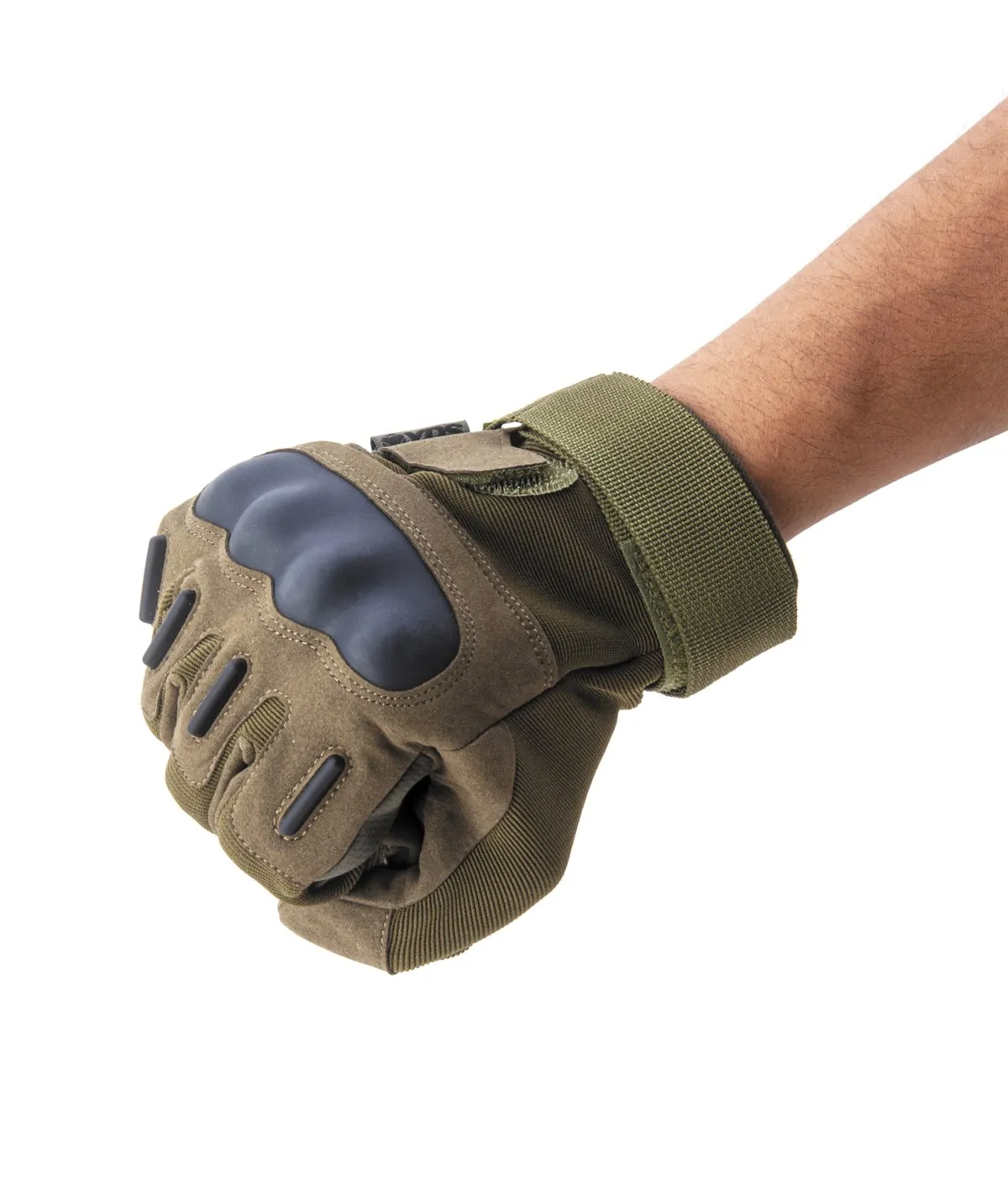 저렴한 YDS 전술 장갑 카키 전체 손가락 장갑 남자와 여자에 대 한 터치 스크린 하드 너클 장갑 야외 촬영 오토바이에 대 한