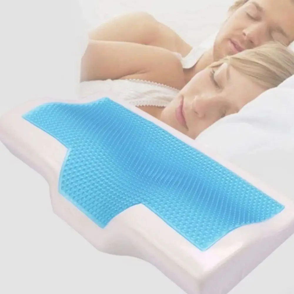 

Memory Foam Pillow Gel Slow-Rebound Cervical Orthopedic Cushion Anti-Snore Neck Shoulders Relax For Deep-Sleeping Bedding