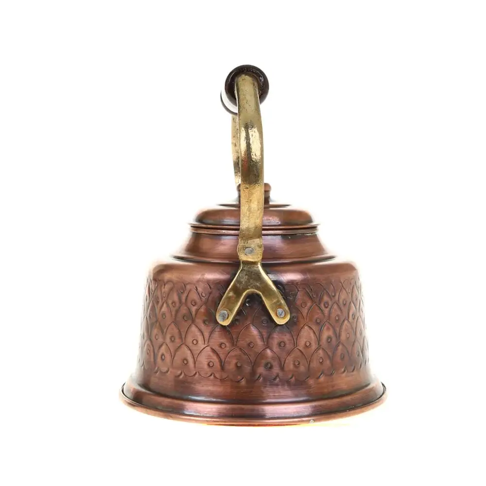 

Saint Belisama Maras Copper Teapot Hand Embroidered