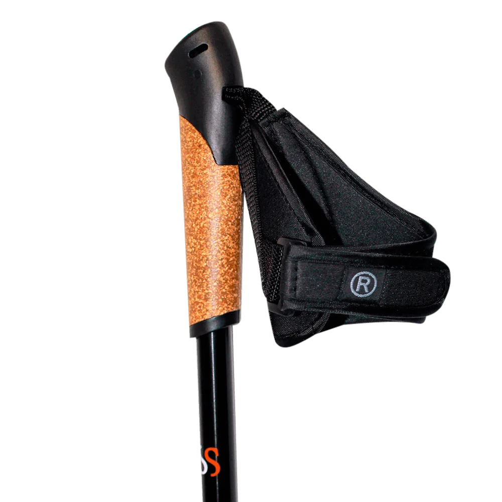 Палки для скандинавской ходьбы (двухсекционные) Basic Walker GESS-919 длина 80-135 см 2 шт |