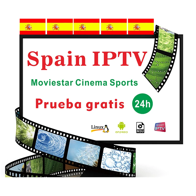 Испания IP tv подписка Премиум 1 год full HD Испания местный live VOD IP tv espa a M3u smart tv бесплатный тест