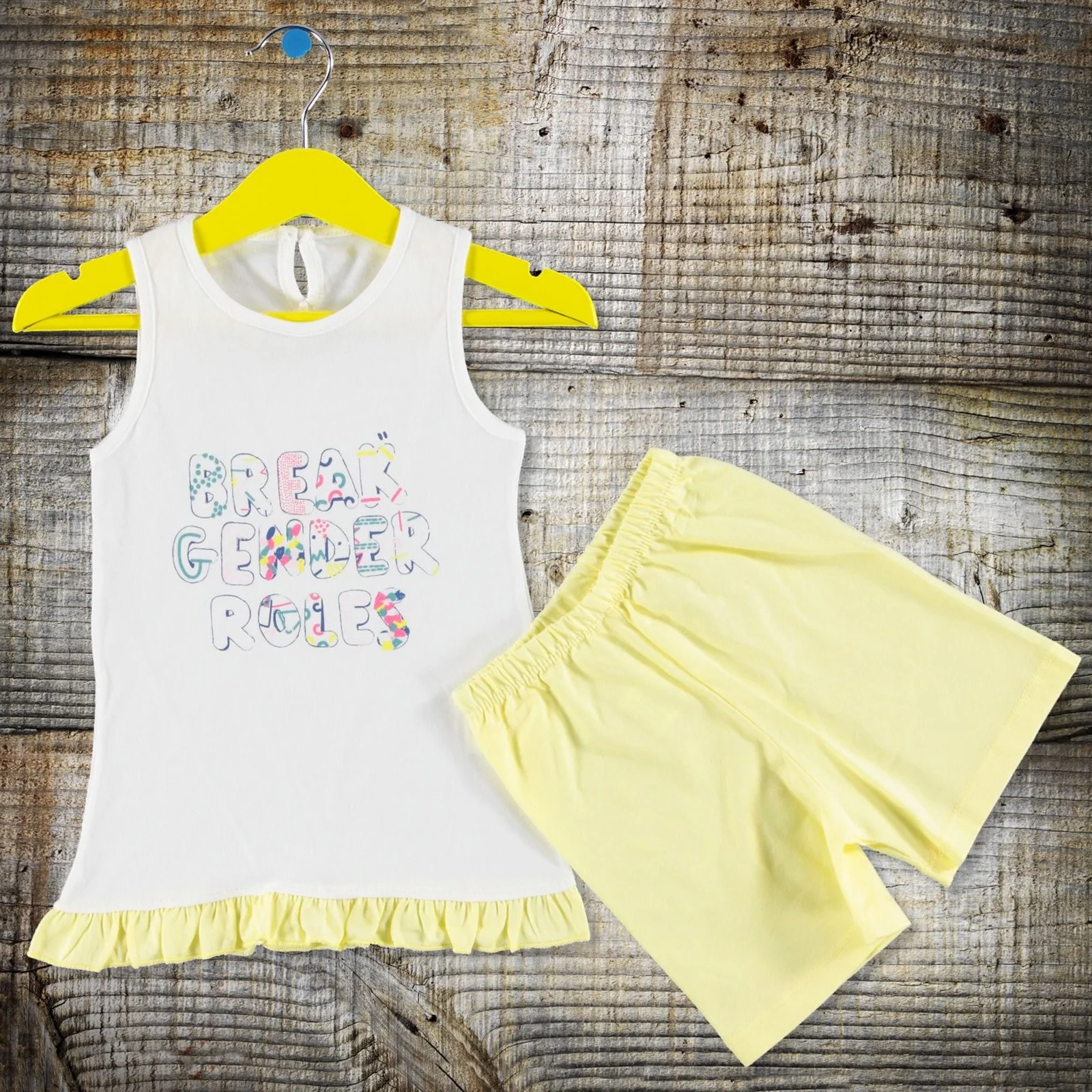 Футболка для маленьких девочек ebebek Aziz Bebe комплект из 2 предметов| |