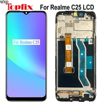 100  Tested For OPPO Realme C25 LCD Display Touch Screen Assembly Replacement For Phone 6 5  Realme C25 LCD Display