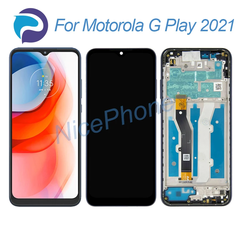 Для Motorola G Play 2021 ЖК-экран + сенсорный дигитайзер дисплей 15208720 Moto | Мобильные