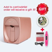 original 2021 best selling 1 year warranty mobile nail printer portable nail printer mobile nail art machine for home nail salon