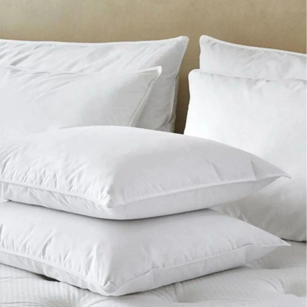 Комплект подушек из 100 волокна 2 *(50x70 см), постельное белье LargeHome, несъемные и моющиеся, в американском стиле, для взрослых и детей