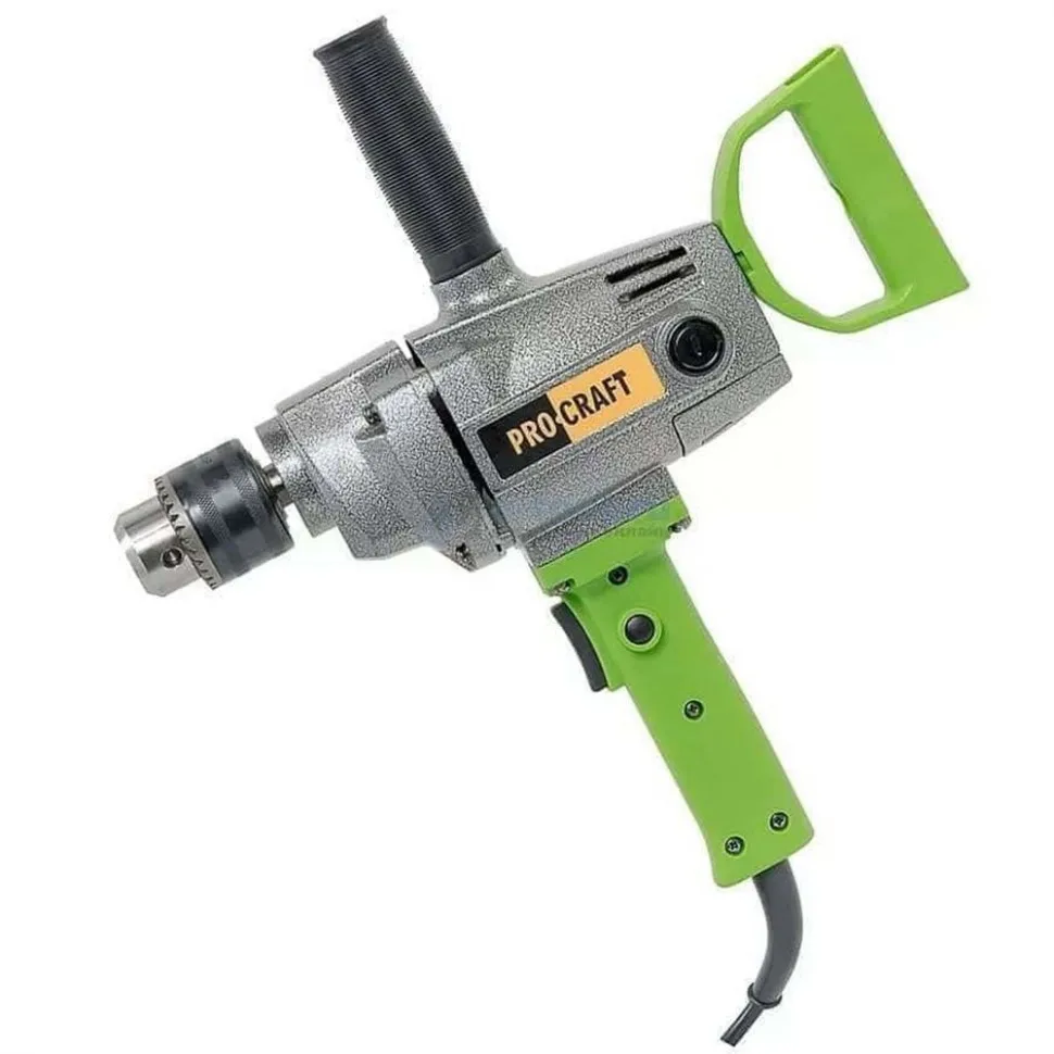 Дрель-миксер ProCraft PS1700 (мощность 1700 Вт обороты свободного хода 600 об/мин патрон 16 мм