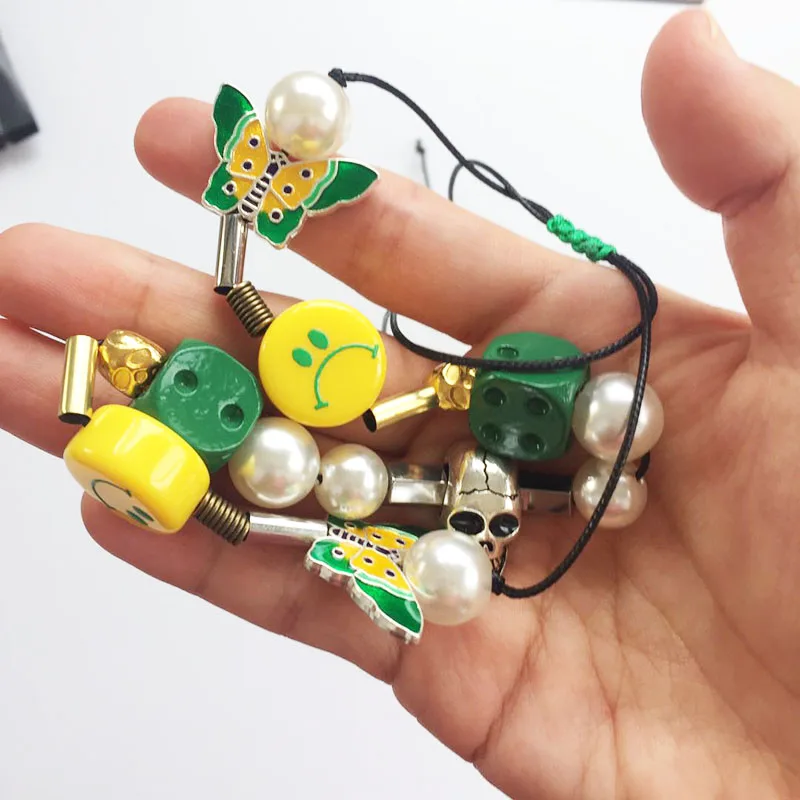 

Treasure YOSHINORI Same Design Smile Face Beads Necklace Adjustable Size