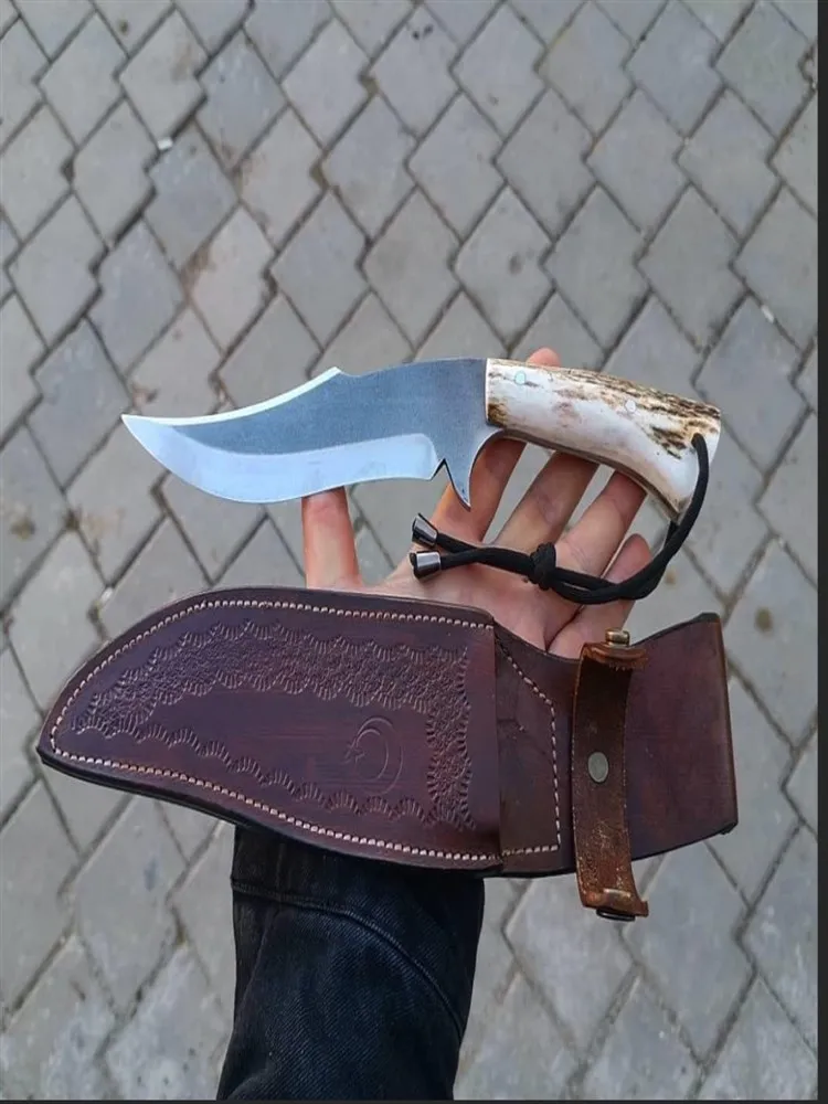 

Ручная работа Machete с футляром N695 кемпинговые ножи для выживания крутой стальной меч уличный инструмент острый нож для кемпинга с ручкой в ви...