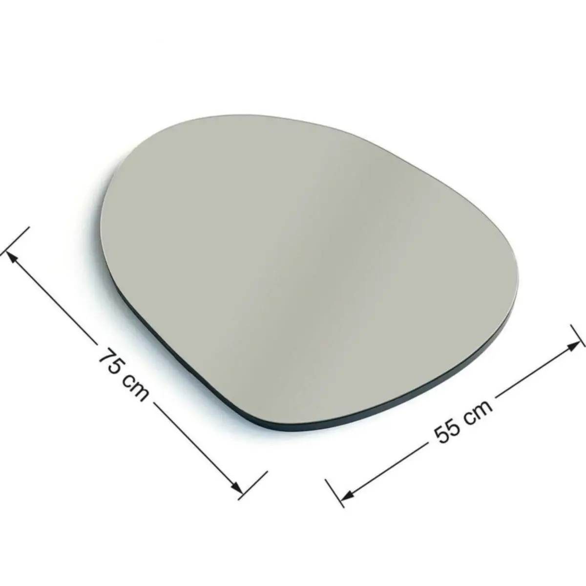 Эстетические декоративные настенные зеркала 75*55 см домашний декор гостиная