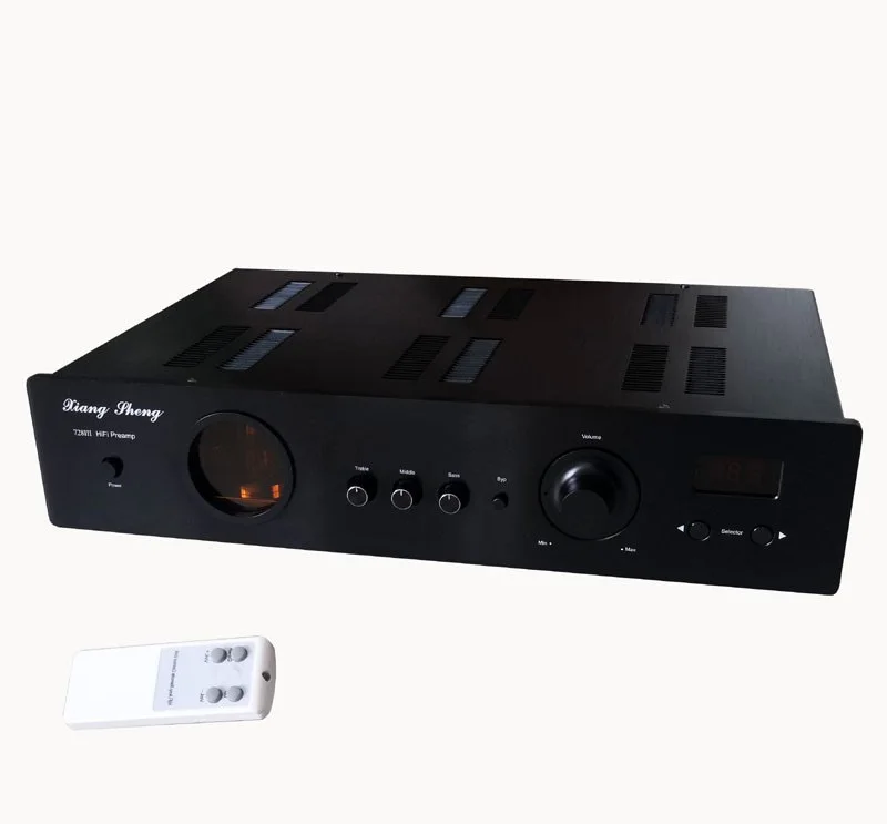 ジャンク　XiangSheng 728A 真空管アンプ　HiFi オーディオ Amazon | Xiangsheng 728A 真空管プリアンプ、低音とトレブル