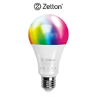 Умная лампа Zetton LED RGBW Smart Wi-Fi Bulb E27 10Вт  ZTSHLBRGBE271RU (коробка)