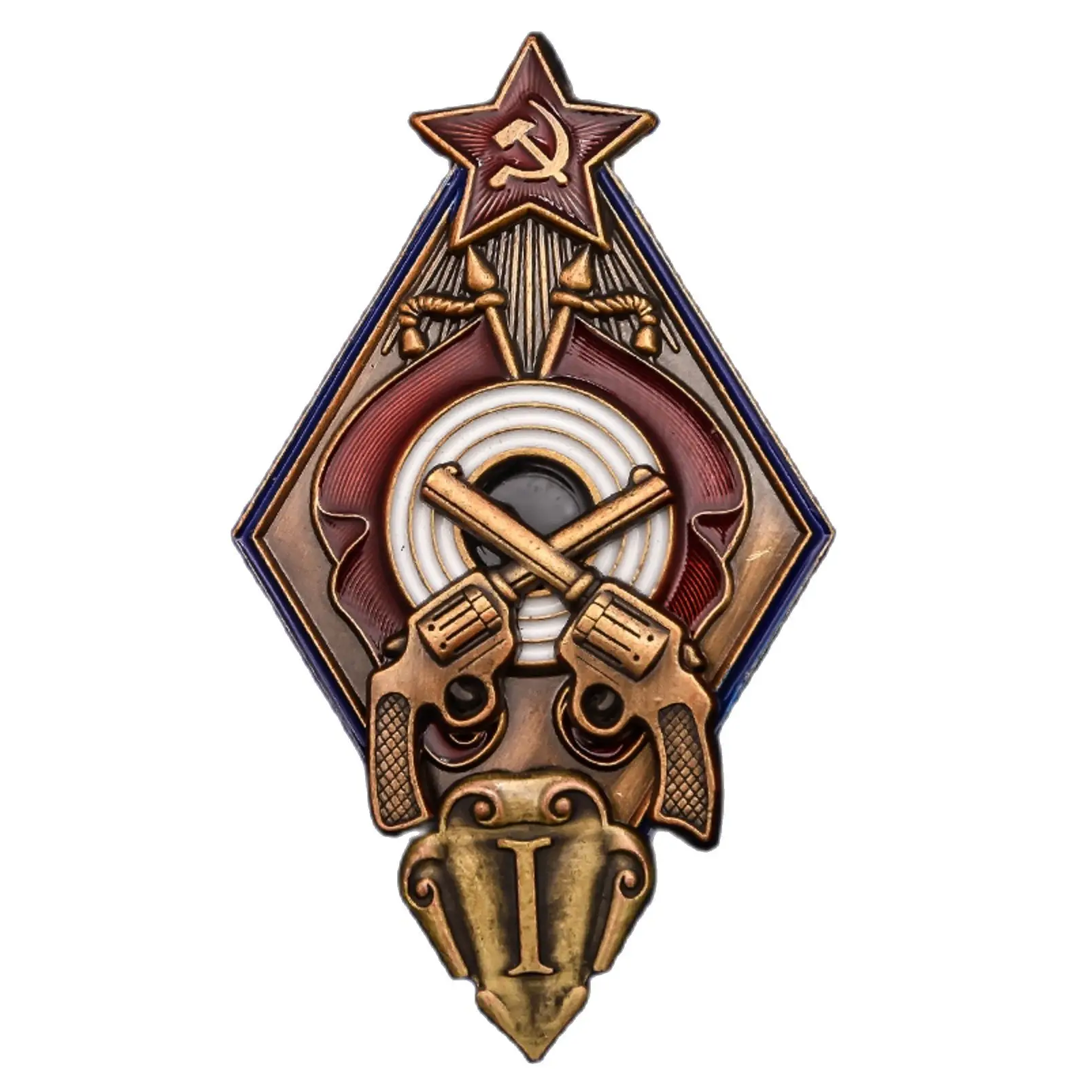 Знак За стрельбу из револьвера на обязательных стрелковых соревнованиях РККА 1