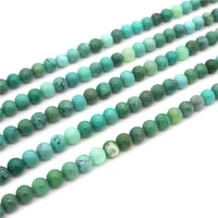 natural real stone green grass agate loose beads round shape 4681012mm jewelry craft material findings for making bracelet