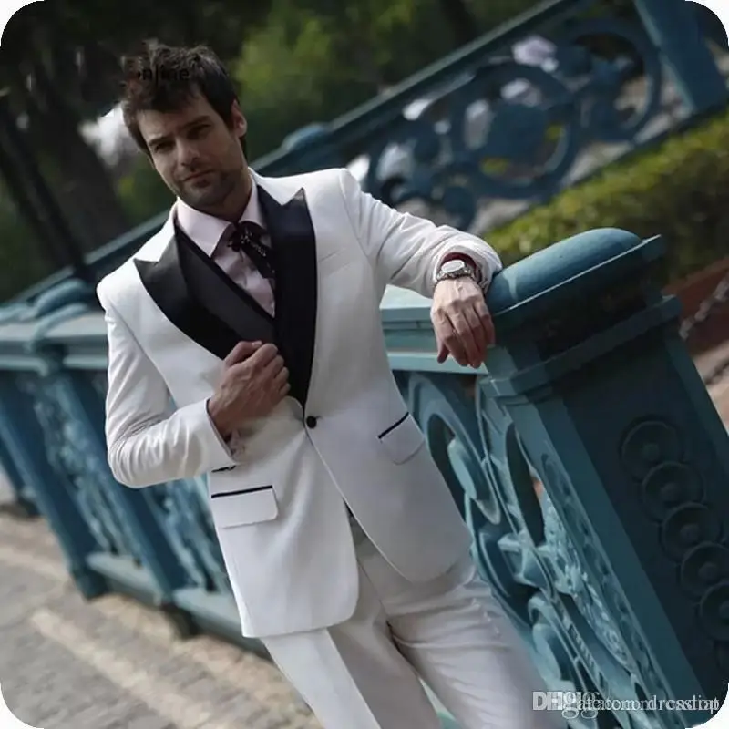 2020 белые модные смокинги для жениха мужское вечернее платье выпускного вечера