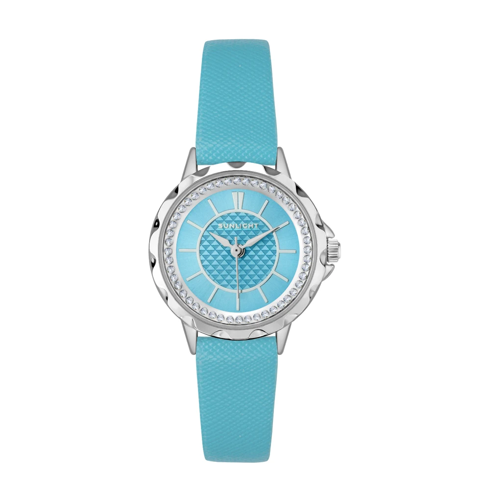 Женские часы на кожаном ремне SUNLIGHT|Женские наручные часы| |