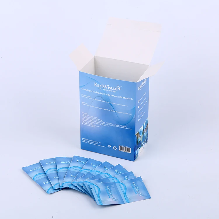 Одноразовые предварительно увлажненные салфетки для очков одноразовая посылка |