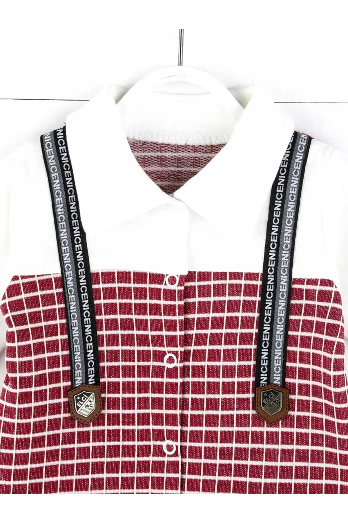 Бордовые сезонные Комбинезоны для маленьких мальчиков |