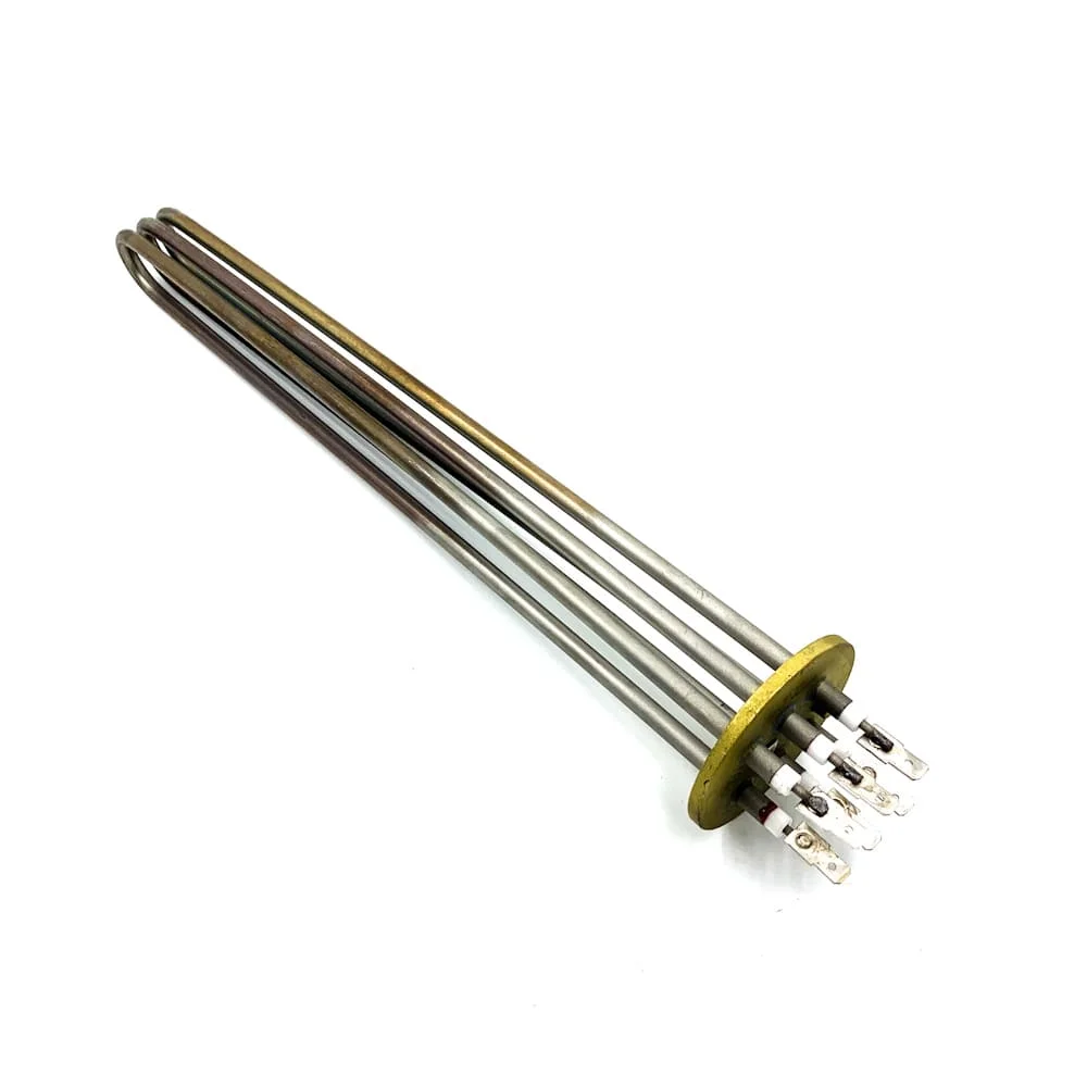 тэн 9 квт. тэн 9 квт. блок-тэн 4500w(1500x3), g1 1/2. блок тэнов 9 квт 380в. тэнб стэн 9 квт 1 1/2" черный.