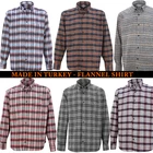 Мужская Фланелевая рубашка в клетку, модная трендовая шерстяная хлопковая рубашка оверсайз с длинным рукавом, в сочетании с индейкой