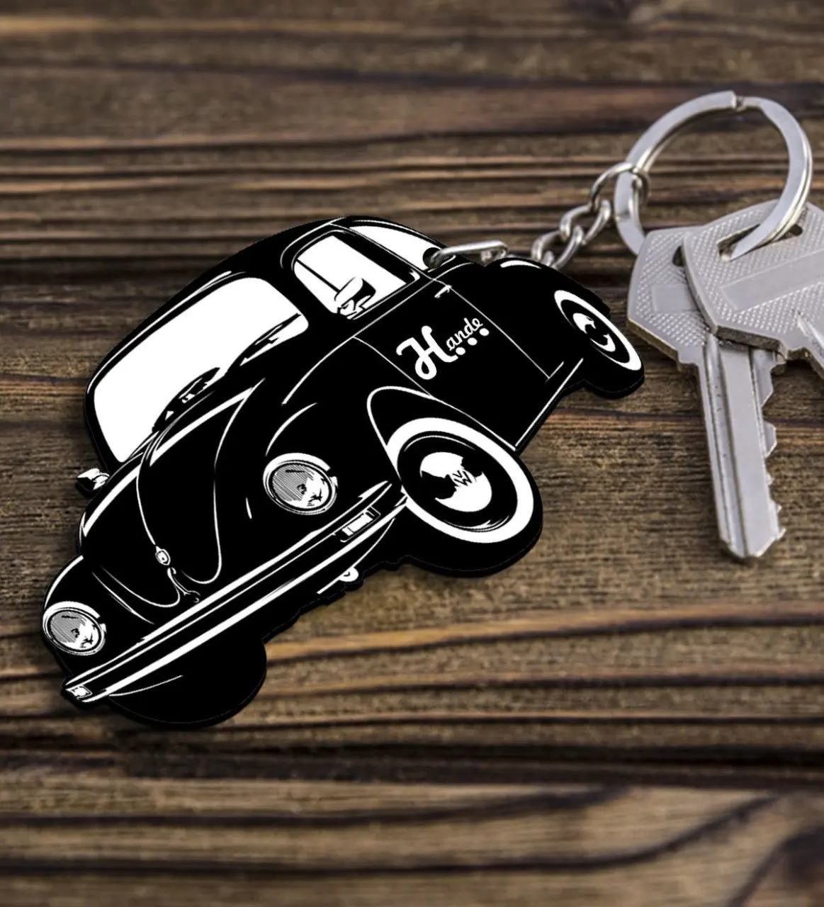 

Персонализированные Жук автомобиль Keychain-1 специальный дизайн дверь новый брак пары подарки модель автомобиля изюм на заказ железо