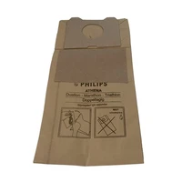 vacuum cleaner paper dust bag set replacement for philips triathlon athena hr 1300 hr 6835 duatlon 5 pieces