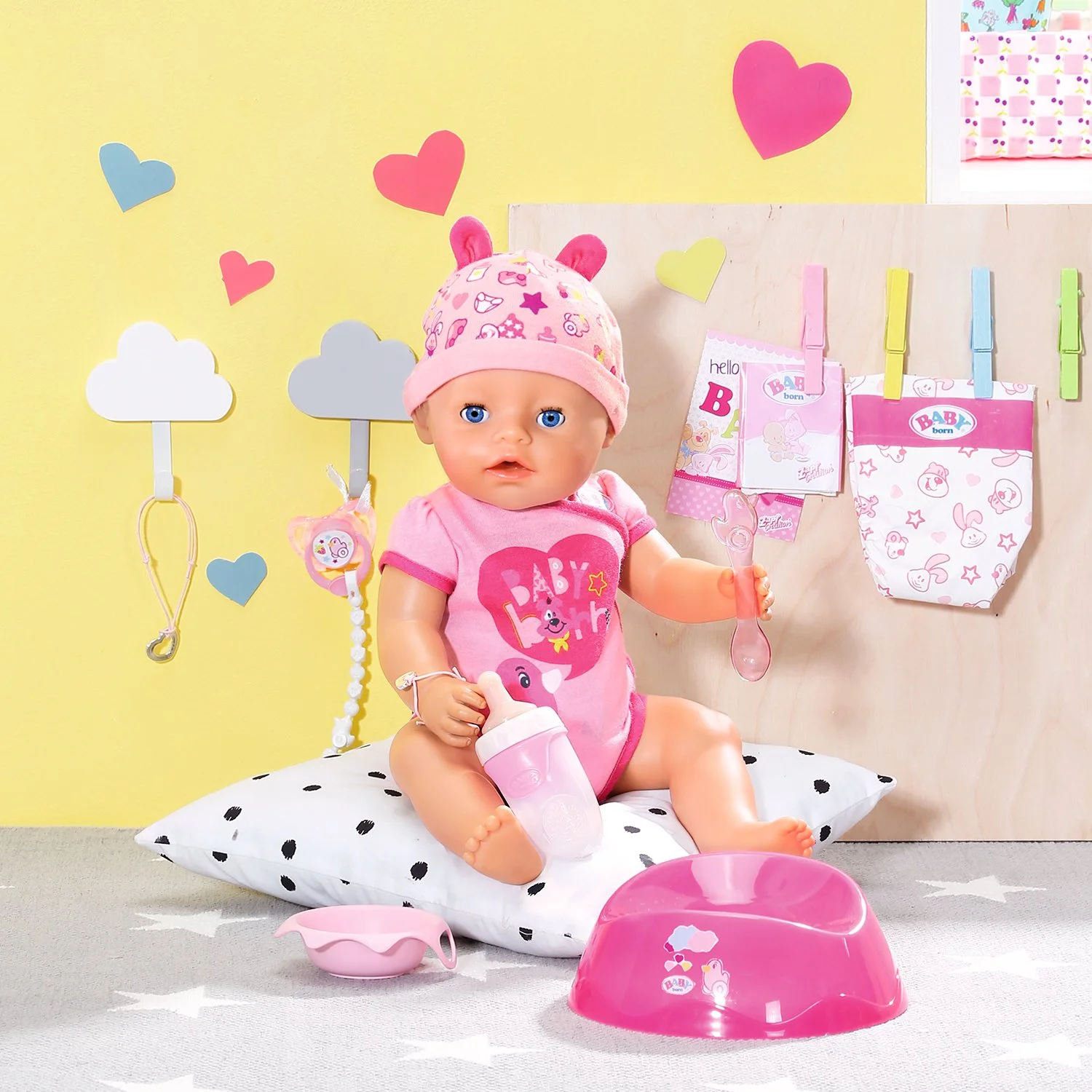 Кукла девочка Беби Борн 825 938 Soft Touch 43 см Baby Born Zapf Creation Оригинал для девочек|Куклы| |