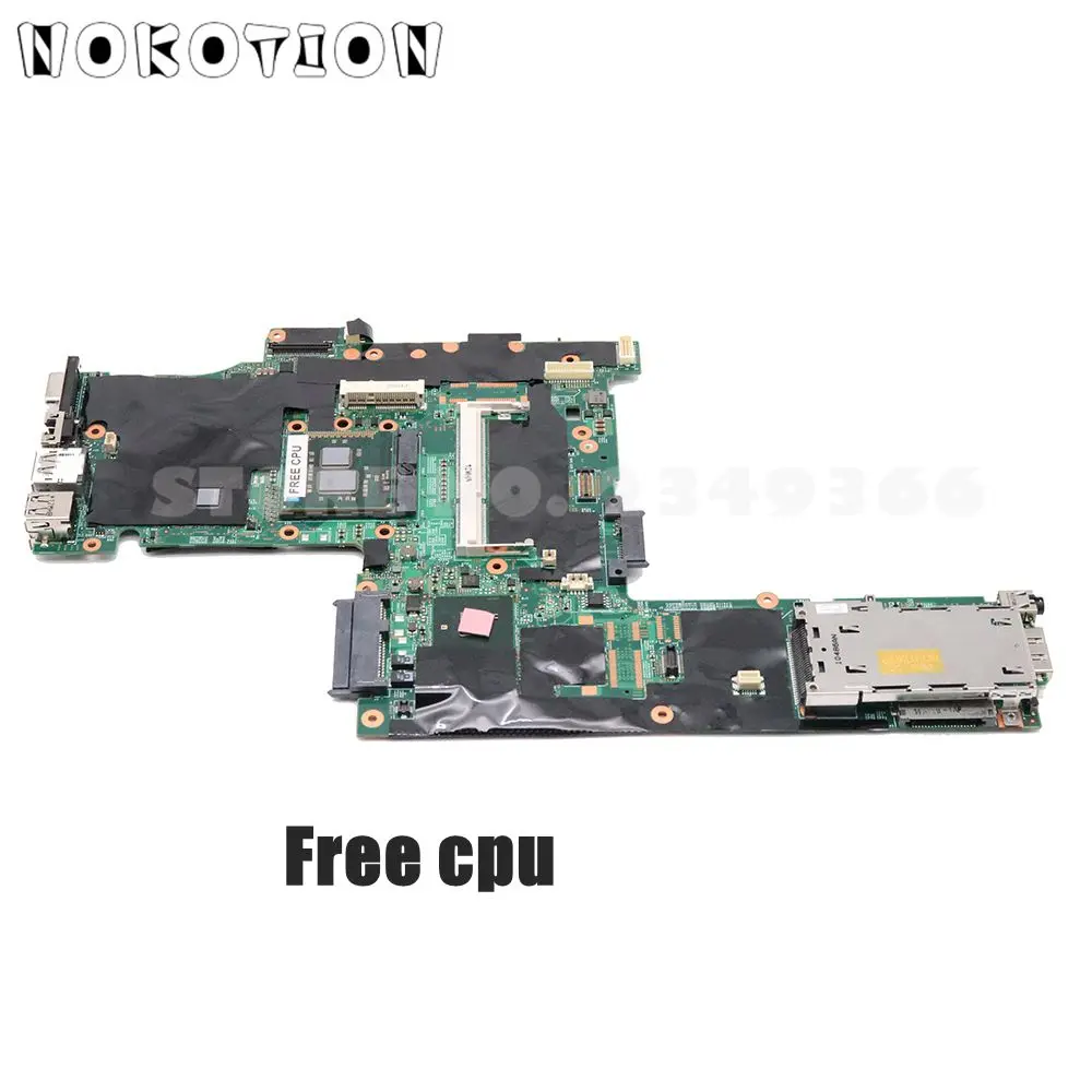 NOKOTION 75Y4068 48.4FZ10.031 основная плата для lenovo ThinkPad T410 T410I материнская плата для ноутбука QM57 Quadro NVS 3100M GPU