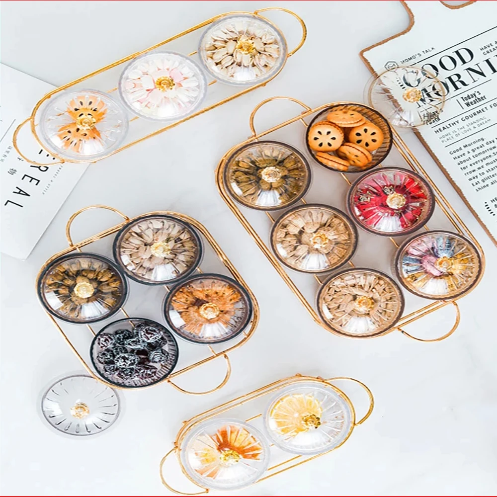 Блюдо для закусок десертная тарелка с сушеными фруктами сервировочный поднос