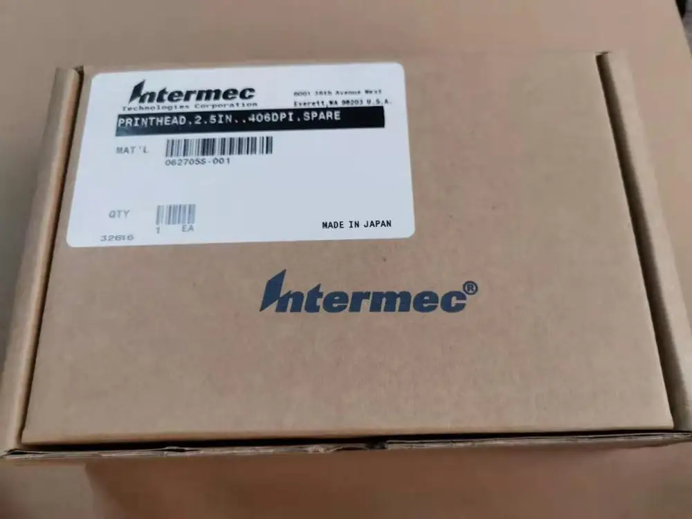 Новая Оригинальная термальная Печатающая головка для Intermec 3240 406 точек/дюйм печатающая головка P/N: 062705S-001