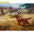 Алмазная 3D Мозаика Охотник за собаками, картина с квадратными стразами, вышивка крестиком, охотничий пистолет, ферма, для творчества