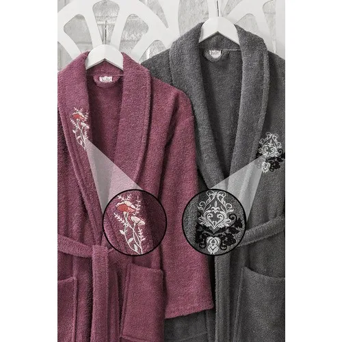 Julie Trendy Family Robe Set 4 Piece Cotton